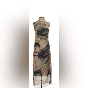 Commense Black and Tan Dress